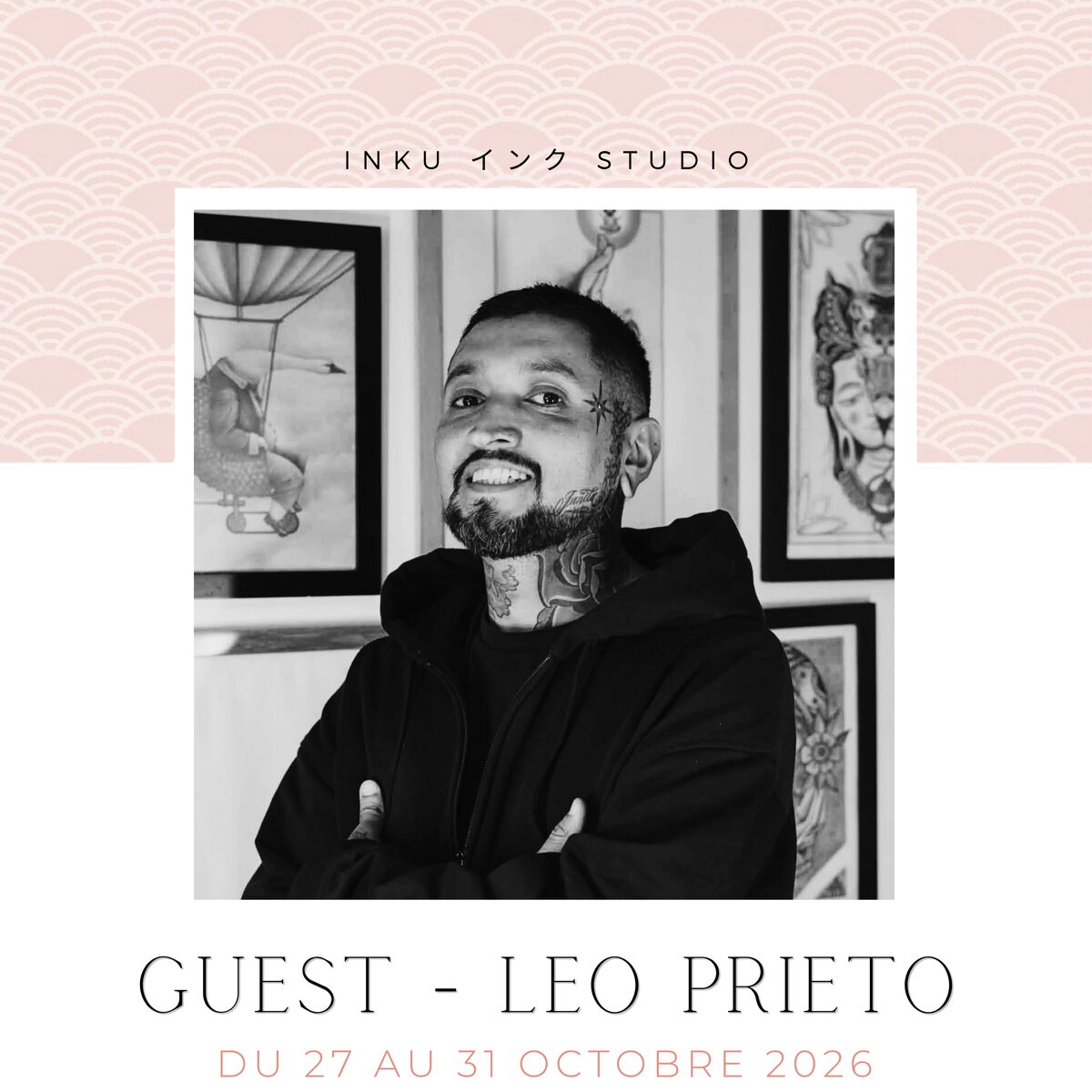 Présentation de l’artiste invité Leo Prieto