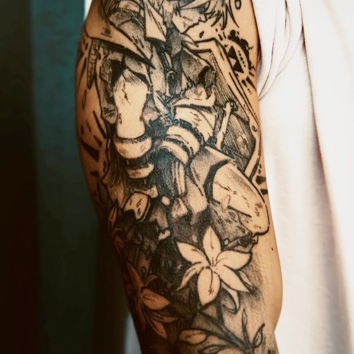 Tatouage réalisé par Caio Cesar